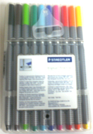 Staedtler Triplus Fineliner Marker Pack of 10